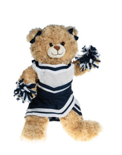 8" Navy And White Cheer Uniform